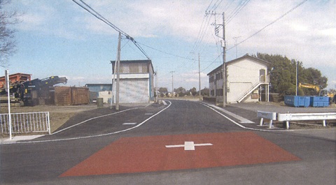 新規道路下村君