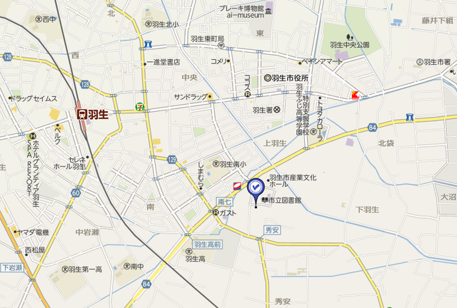 ワークヒルズ周辺地図