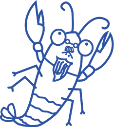 ザリガニ博士ライン