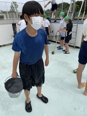プール清掃