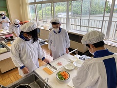 調理実習
