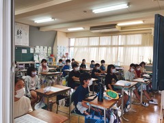 １学期終業式