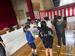 ワックスがけ