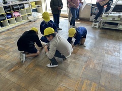 ワックスがけ