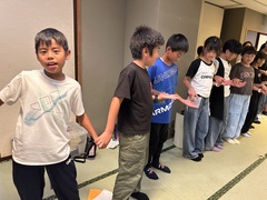 林間学校１日目