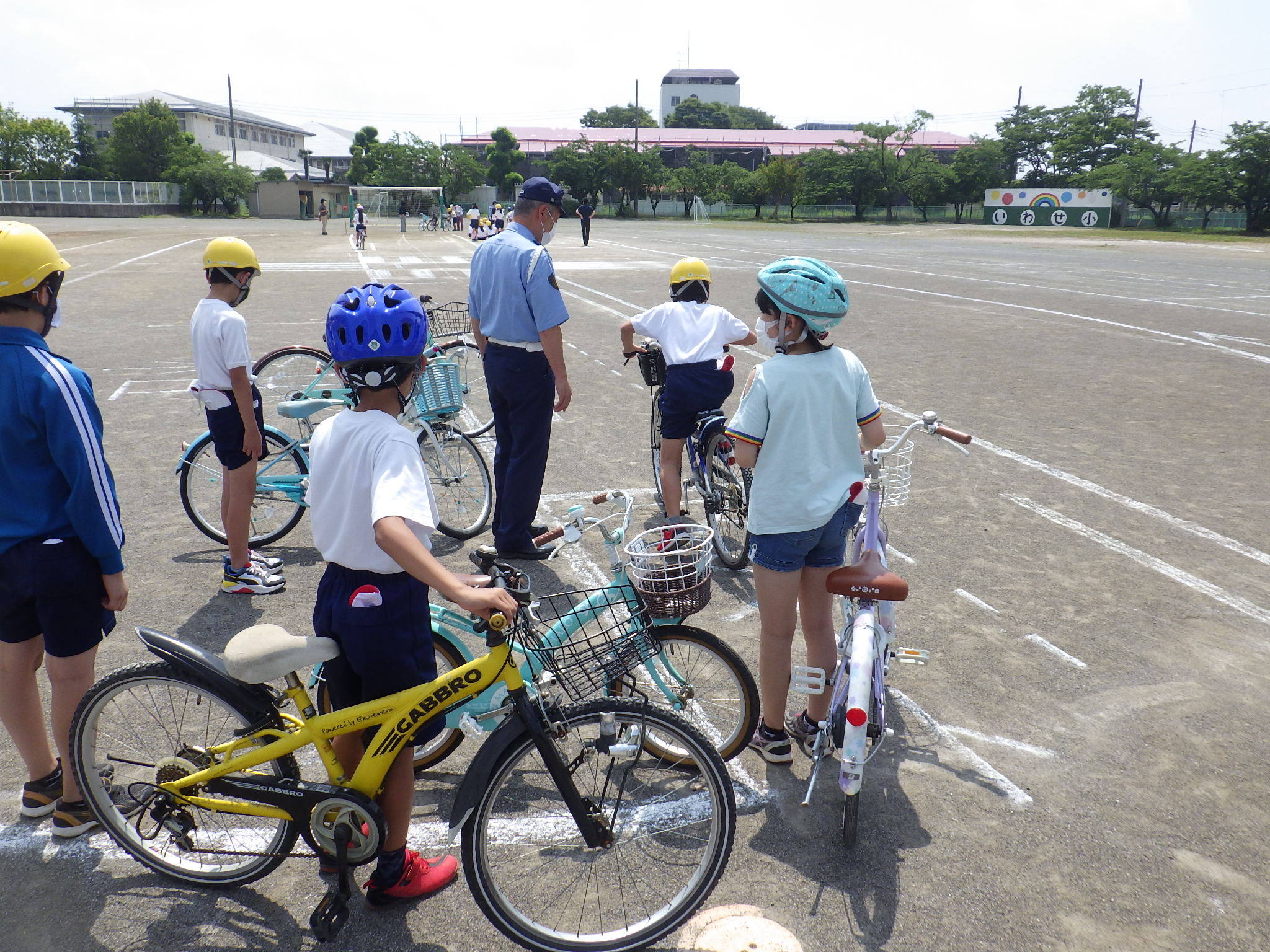 6月の岩瀬小  羽生市