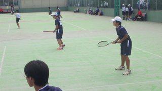 ２６日男テニス２